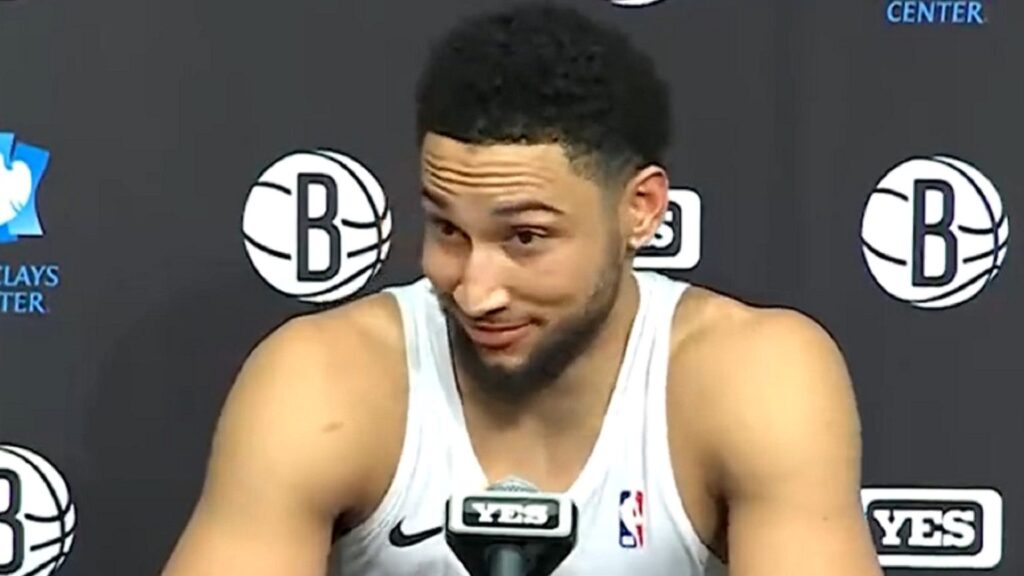 Ben Simmons’ most recent exercise video has made him a meme.