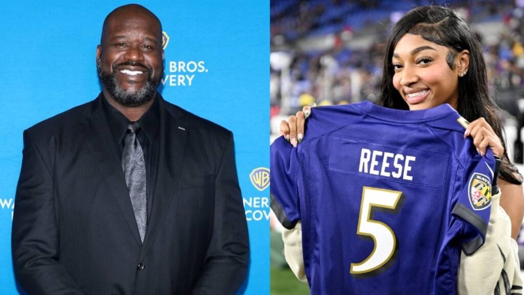 Shaquille O’Neal won a $100,000 free throw bet against Angel Reese.