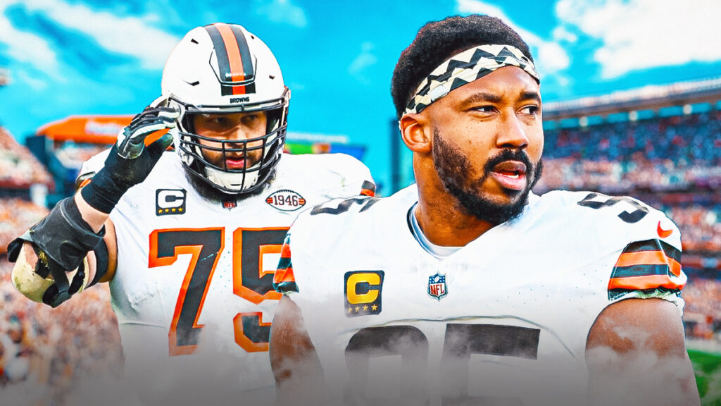 Browns’ Joel Bitonio reveals Myles Garrett trade impact on retirement decision
