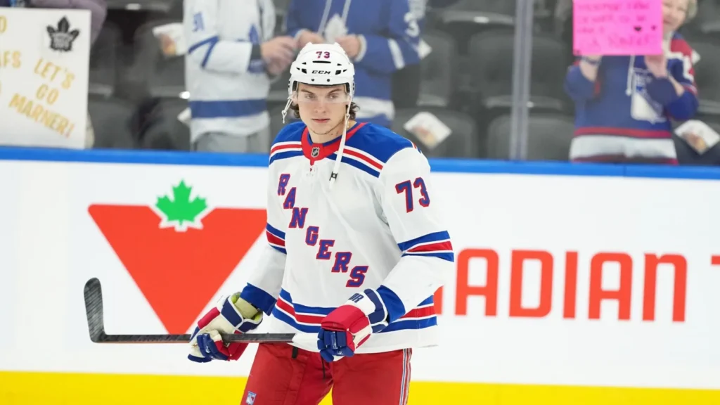 Rangers’ Matt Rempe week-to-week with upper-body injury