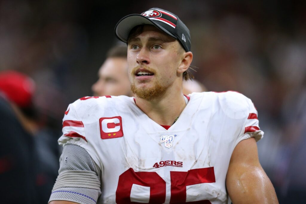 Breaking News: Following San Francisco 49ers Tight-End TE George Kittle trade Request 7 Hours ago, the Carolina Panthers and the San Francisco 49ers are Officially finalizing a blockbuster trade, with San Francisco 49ers sending franchise TE Kittle to the Carolina Panthers in exchange for 2026 5th round Unprotected picks and 2027 33th rounds overall picks ,and making this one of the biggest NFL trade in history of -Carolina Panthers because of….See trade details…
