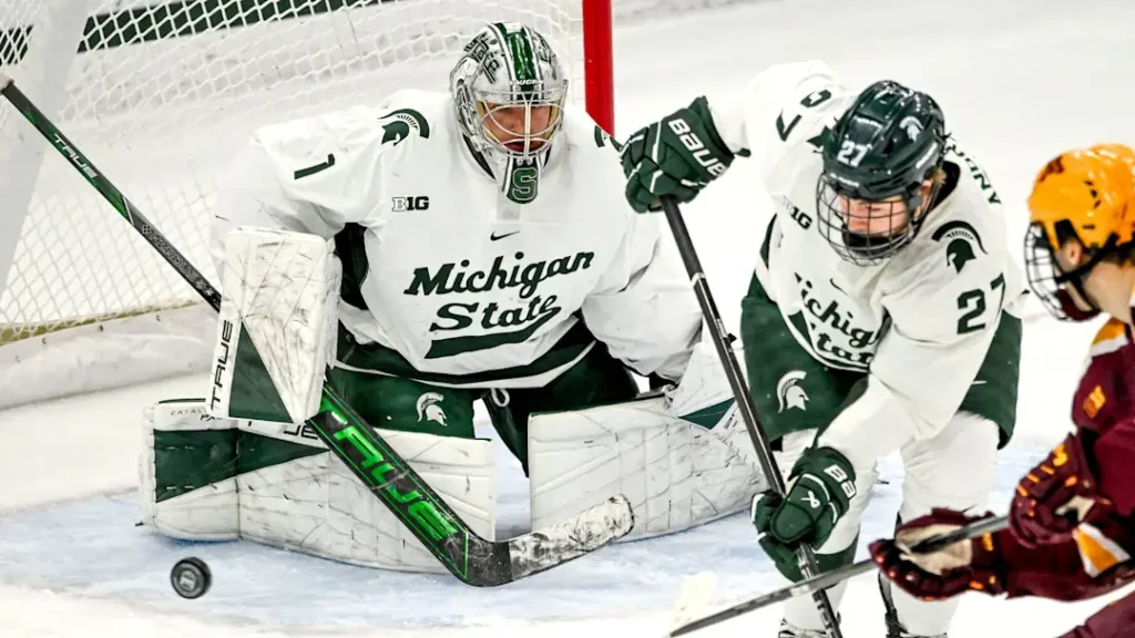 Canadiens, Red Wings Prospects Named NCAA Goalie of the Year Finalists
