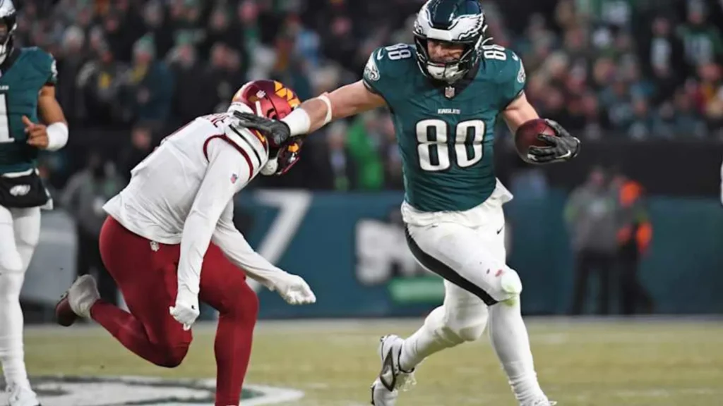 Dallas Goedert again named as Eagles best trade piece ahead of 2025 NFL Draft……..its surprisingly quiet..