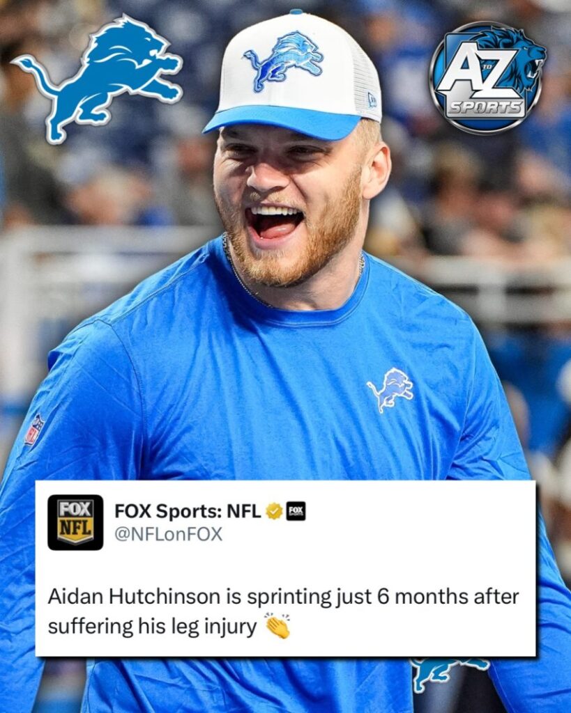 Positive Update on Aidan Hutchinson: Detroit Lions Star Continues to Shine