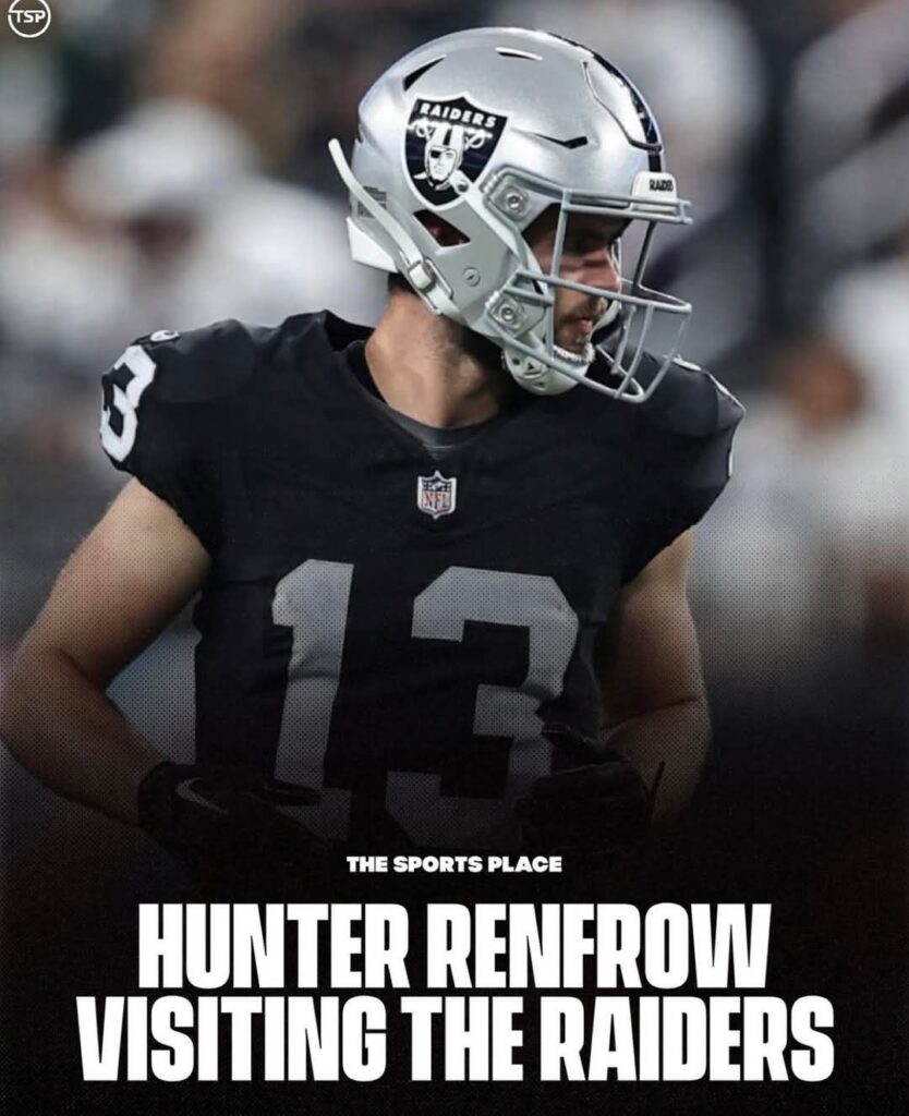 RIADER NEWS: Hunter Renfrow Plans Comeback, Visits Raiders Facility Today – Could ‘3rd and Renfrow’ Return? 