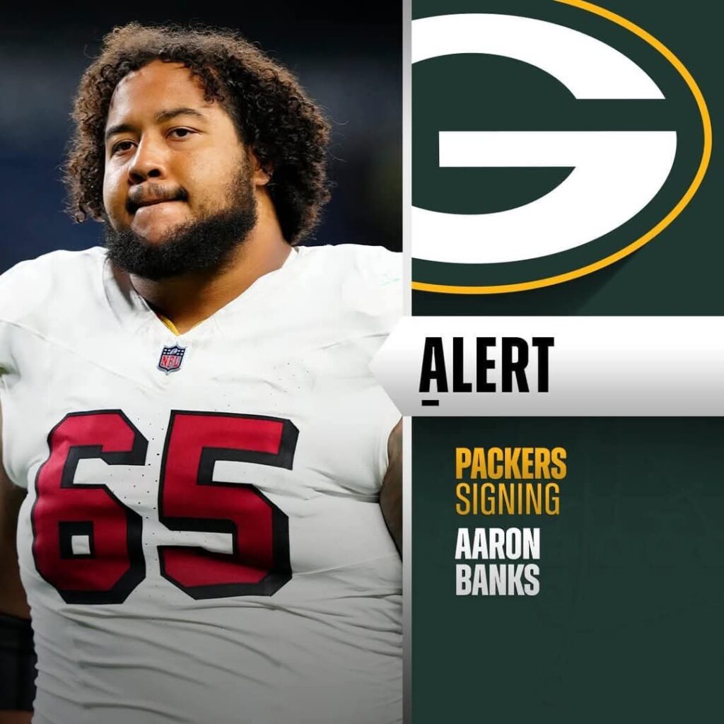 Breaking: Packers Sign Aaron Banks with Massive 4-Year, $77 Million Deal: A Big Splash