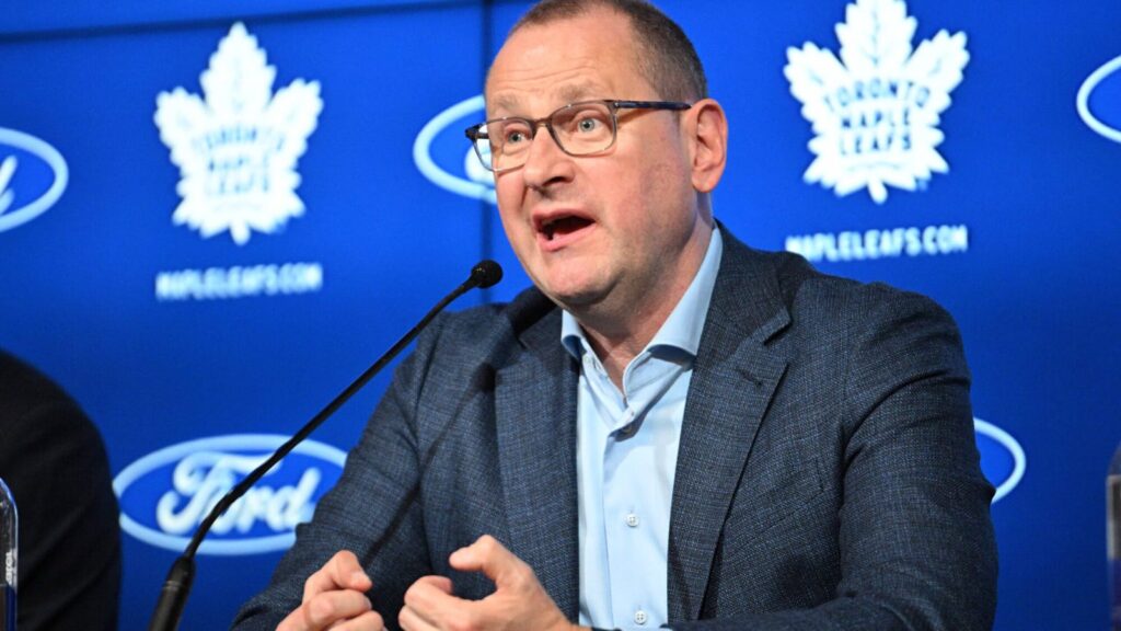 Leafs GM Brad Treliving outlines challenges of facing Senators, praises Marner ahead of Battle of Ontario