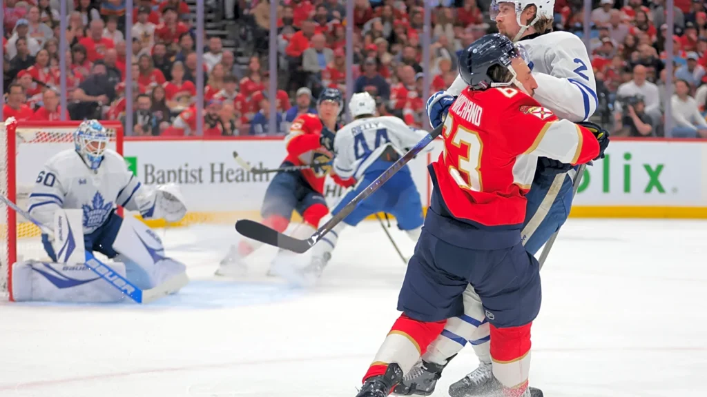 Leaked Footage Emerges of Brad Marchand Getting Destroyed by Simon Benoit
