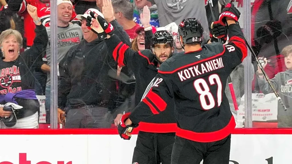 Hurricanes one win away from clinching series after 5-2 win over Caps