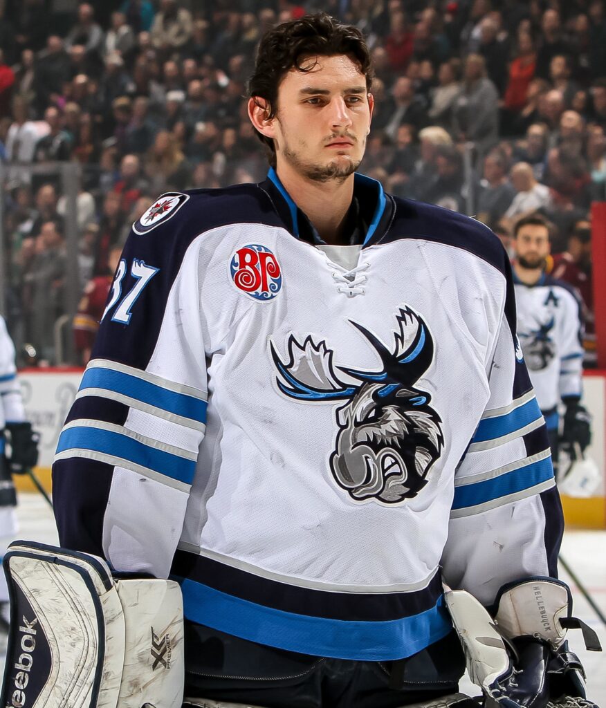 TOUCH DOWN: Winnipeg Jet hocky goaltender Connor Hellebuyck has been suspended and banned from sport activitie as he was tested positive of….see more