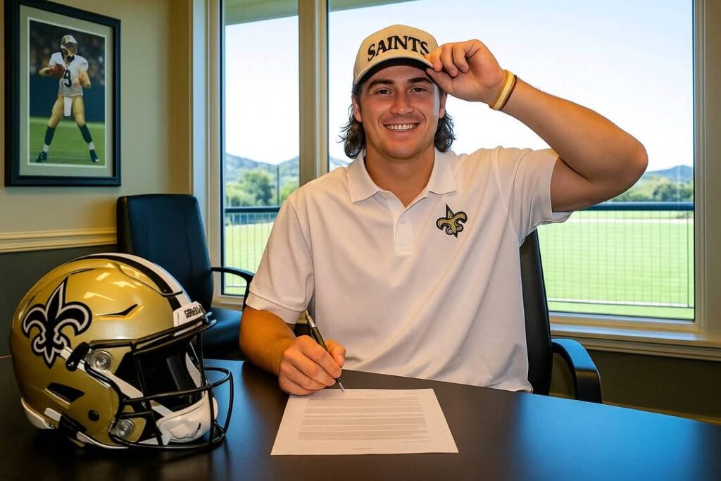 CONFIRMED: Few days after the abrupt retirement of Star QB Derek carr ,New Orlean saints today reached agreement on a Four-year, $40million deal including $34 million guaranteed with Cleveland Brown star QB Kenny Pickett ……