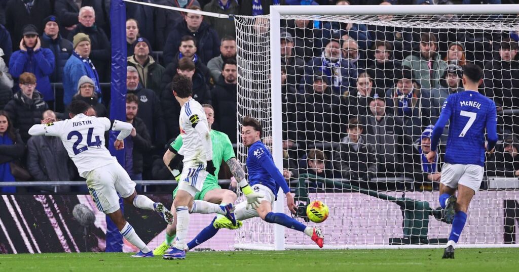 “He was a beast” – Justin admits one Everton player who was unstoppable