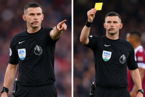 “Commanding the Chaos: Michael Oliver Takes Control Under the Selhurst Spotlight”