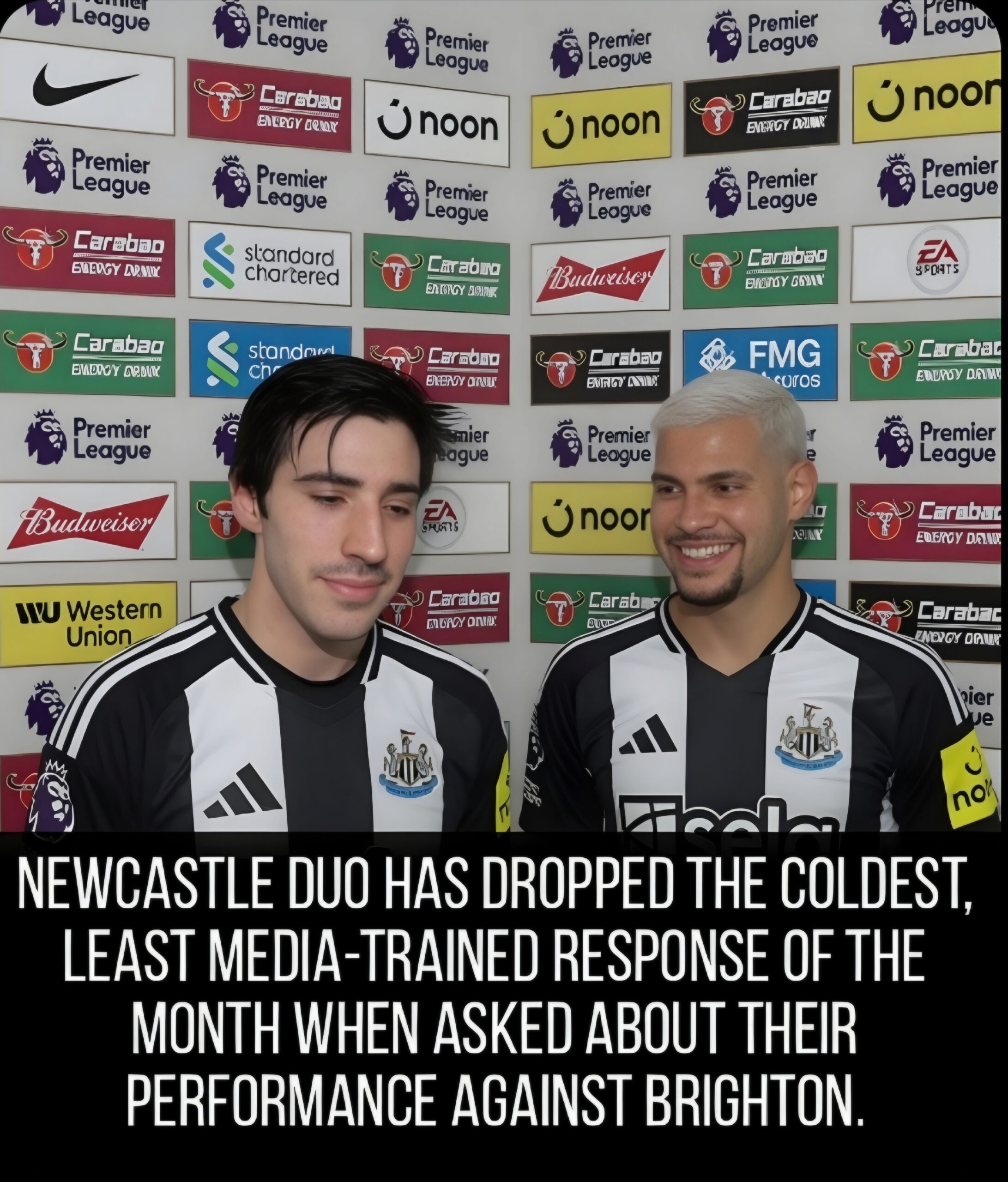 Newcastle Duo Deliver Ice-Cold, Unfiltered Response After Brighton Clash