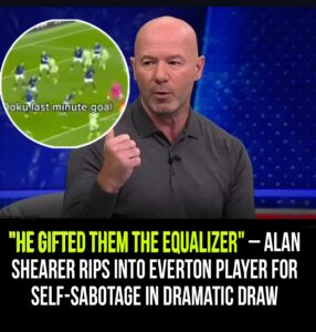 Alan Shearer Completely Tears Apart Michael Keane Whose Error Handed Man City Last-Gasp Equalizer