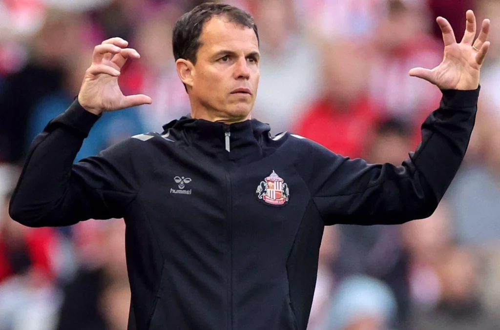 Granit Xhaka, Brian Brobbey and Chris Rigg react after Sunderland exit confirmed