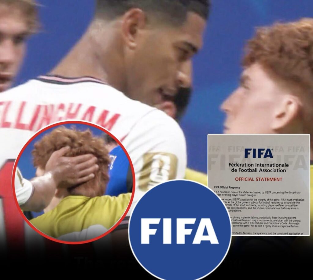 FIFA RELEASE WHAT VALENTÍN BARCO SAID TO JUDE BELLINGHAM AFTER THE FINAL WHISTLE THAT TRIGGERED HIM TO SLAP THE ARGENTINA STAR – IT’S HEARTBREAKING