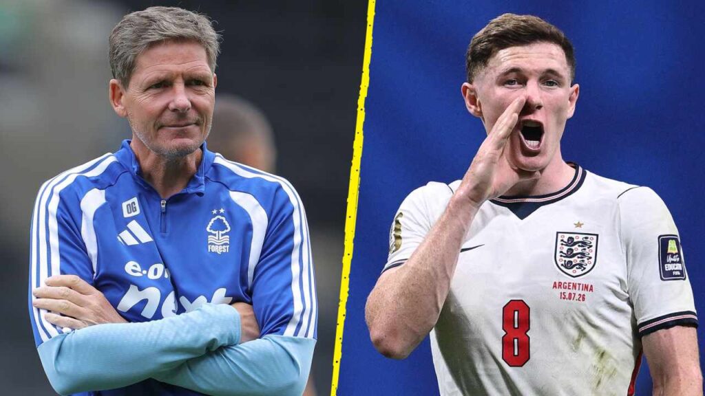 Oliver Glasner’s talkSPORT interview has gone viral for all the WRONG reasons — and Elliot Anderson is at the centre of it