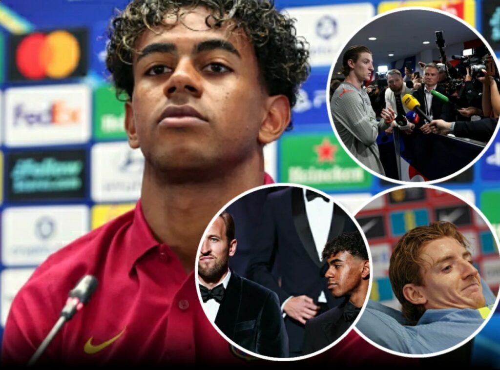 LAMINE YAMAL REPLIES TO ANTHONY GORDON’S INTERVIEW AFTER WHAT HE SAID ABOUT HIM AND KANE WHO DESERVES THE BALLON D’OR WITH 13 BRUTAL WORDS, LEAVING FANS COMPLETELY STUNNED